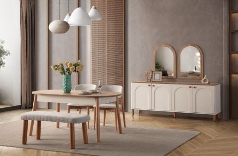 Zen Bohem Yemek Odası