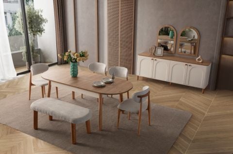 Zen Bohem Yemek Odası