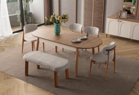 Zen Bohem Yemek Odası