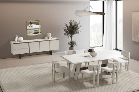 Moon Yemek Odası Takımı