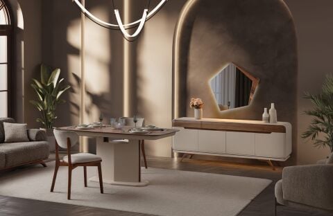 Moderno Yemek Odası Takımı